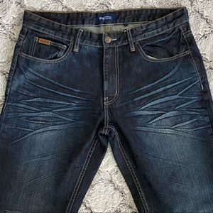 LRG Relaxed Fit Dark Wash Jeans
